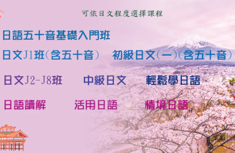 初級日文(一)(含日語五十音)
